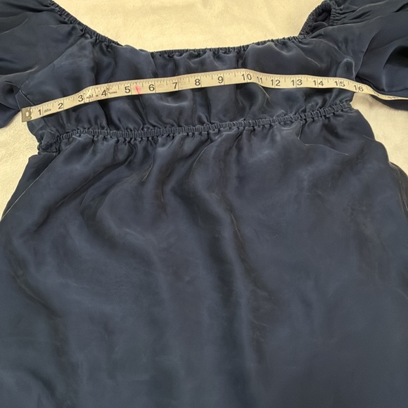 Vintage Betsey Johnson 100% silk gorgeous 90’s rare short prairie dress. - Picture 13 of 14